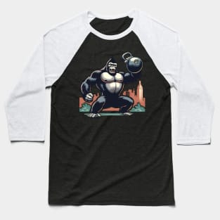 KingKong Kettlebell vintage Tshrit Baseball T-Shirt